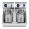 Frytownica - 2 x 8 litrów - 2 x 3200 W ROYAL CATERING 10011143 RCEF 08DB